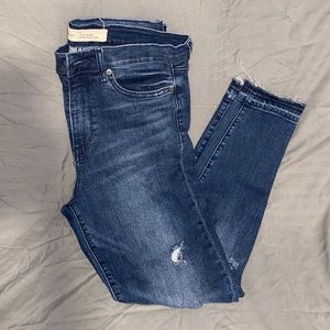 GAP true skinny super high rise jeans